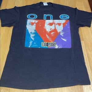 Vintage Bee Gees‎ One For All Tour T-shirt from their 1989 world tour.   Large